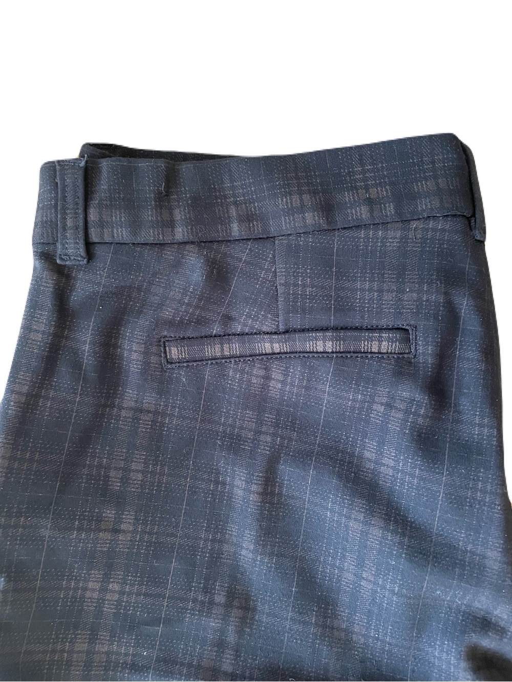 Kut from the Kloth Brown Plaid Flat Front Pants
